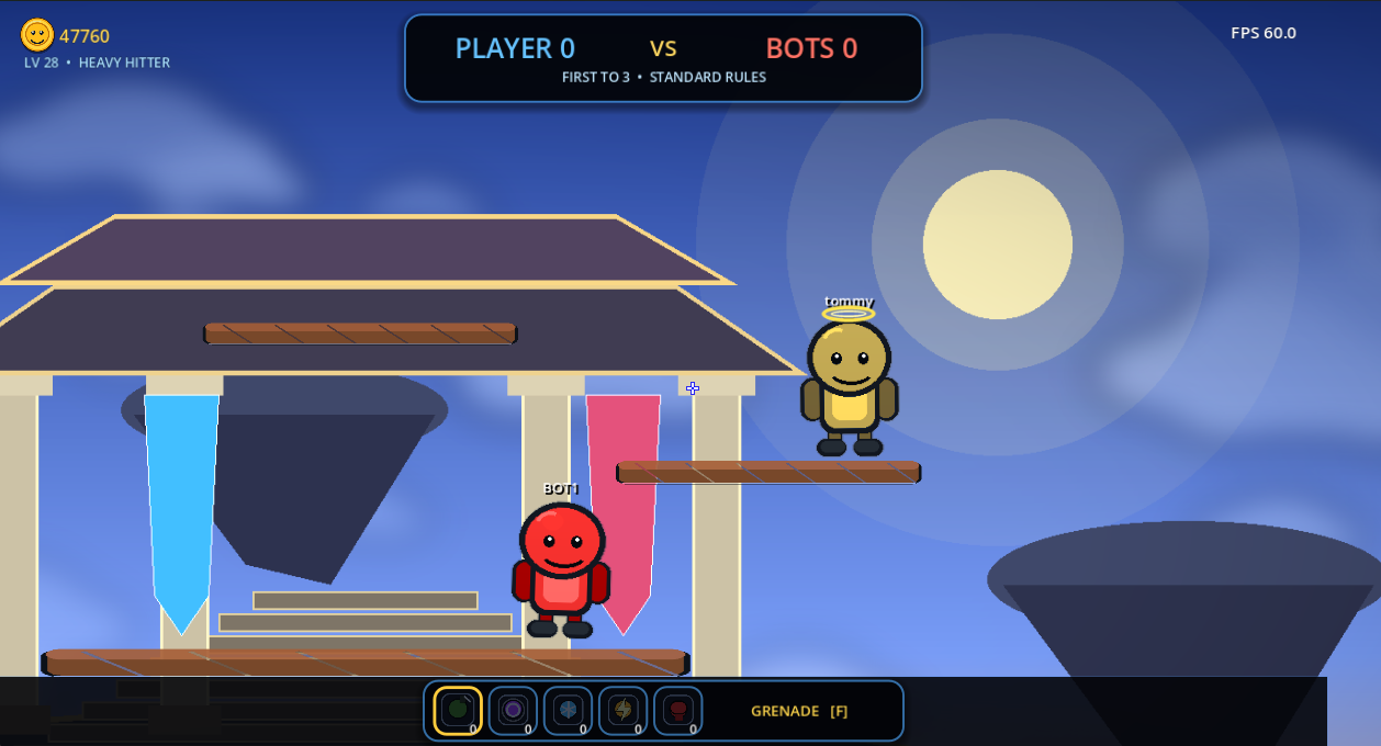 Knockout Crew match in Sky Temple